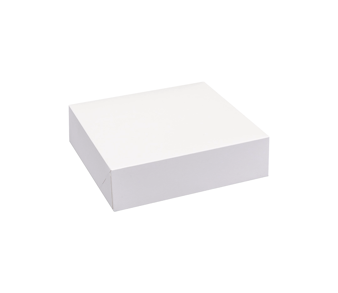 Boîte pâtissière blanche 24x13cm - x50