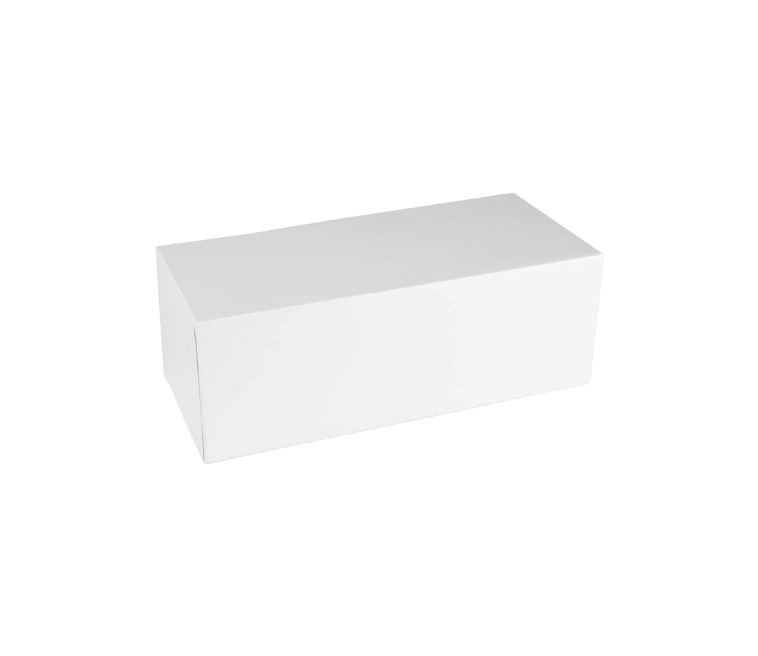 Boîte buche blanche 20x11.5x10.5cm - x50