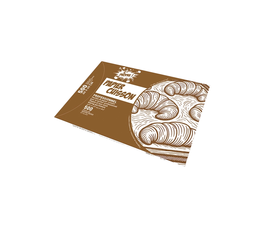 Papier cuisson blanc 53cm x 32cm - 500 feuilles