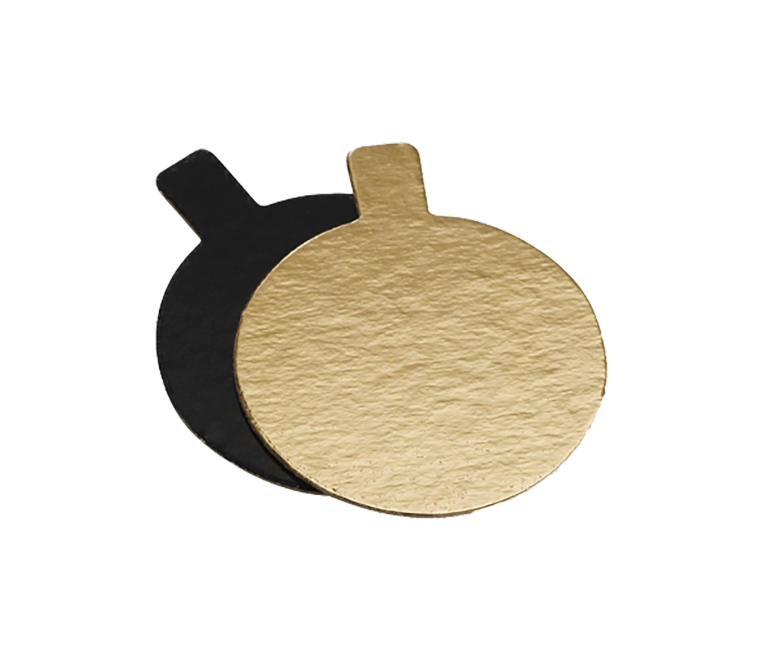 Rond or noir 8cm - x250