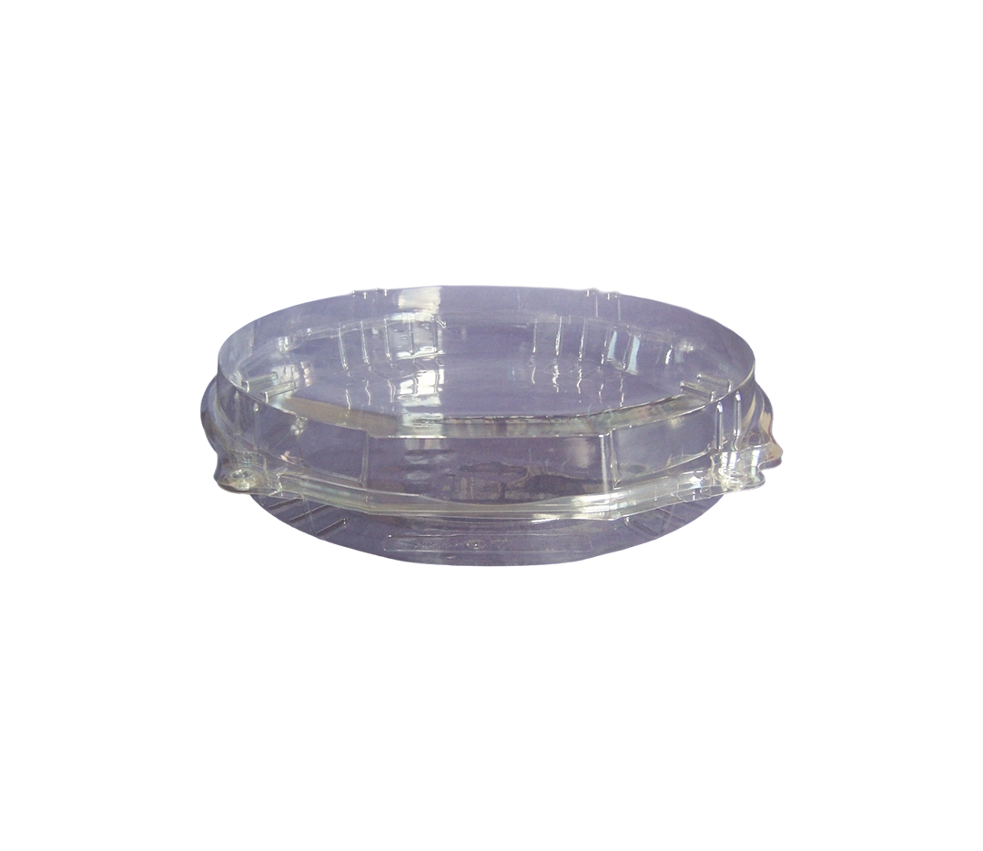 Boite ronde transparente 30X30X5 - carton de 130