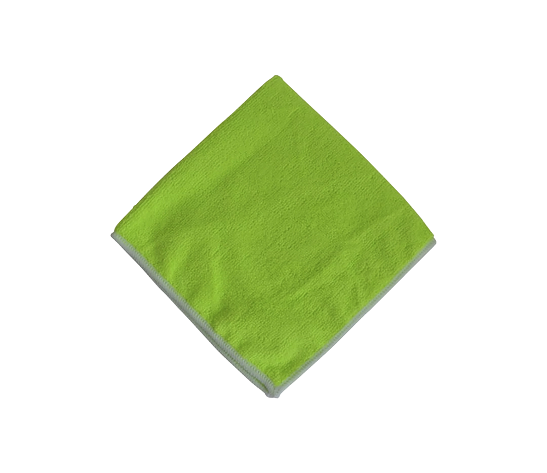 Chiffons Microfibre Verts - x6