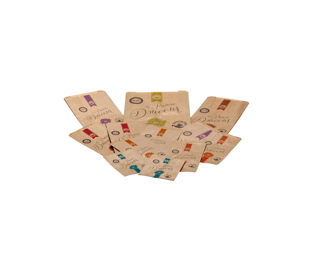 Sacs kraft brun 'BISTRO' n°4 - x1000
